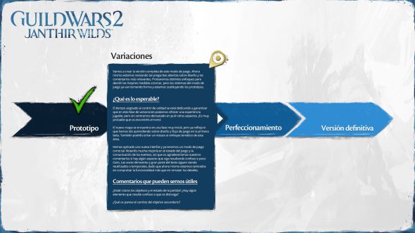 Una barra de seguimiento muestra el progreso de desarrollo del modo PvP Avance.